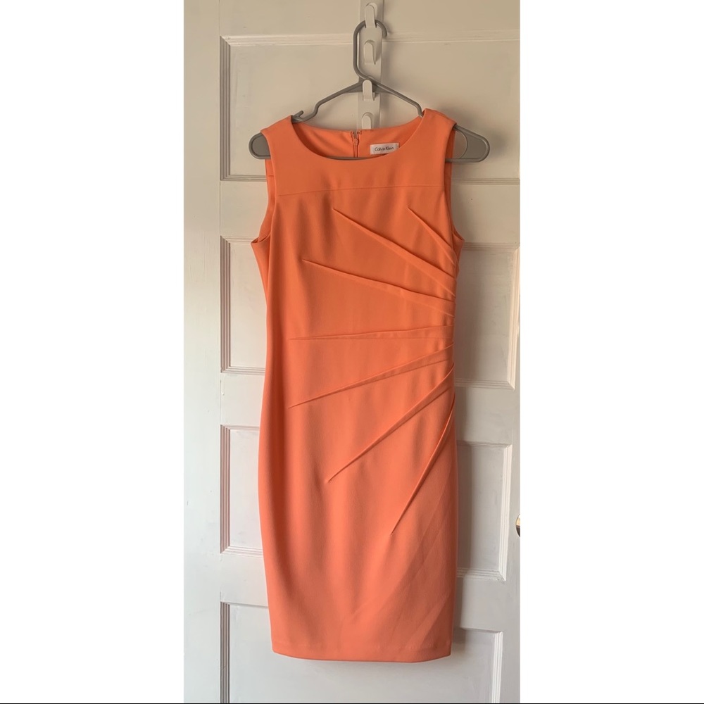 Calvin Klein Sunburst Dress
